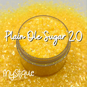 Plain Ole Sugar 2.0 | Chunky Mix Semi-Holographic Glitter