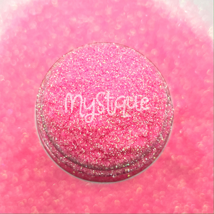 First Kiss | Fine Iridescent Pink Glitter