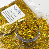 Fool's Gold| Holographic Chunky Mix Glitter