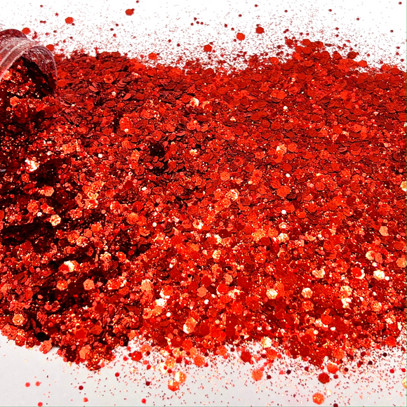 Neon Maniacs - Glitter - Red Glitter - Neon Red Ultra Fine Glitter – 80's  Girl Glitter