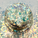 Opal Oasis | Chunky Mix Opal White Glitter