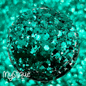 Poison Ivy | Chunky Mix Metallic Glitter