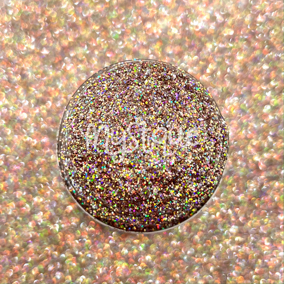 offentliggøre rytme næve Pretty Bougie | Fine Holographic Rose Gold Glitter – Mystique Glitter Co.