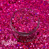 Raspberry Cloud | Chunky Mix Holographic Glitter
